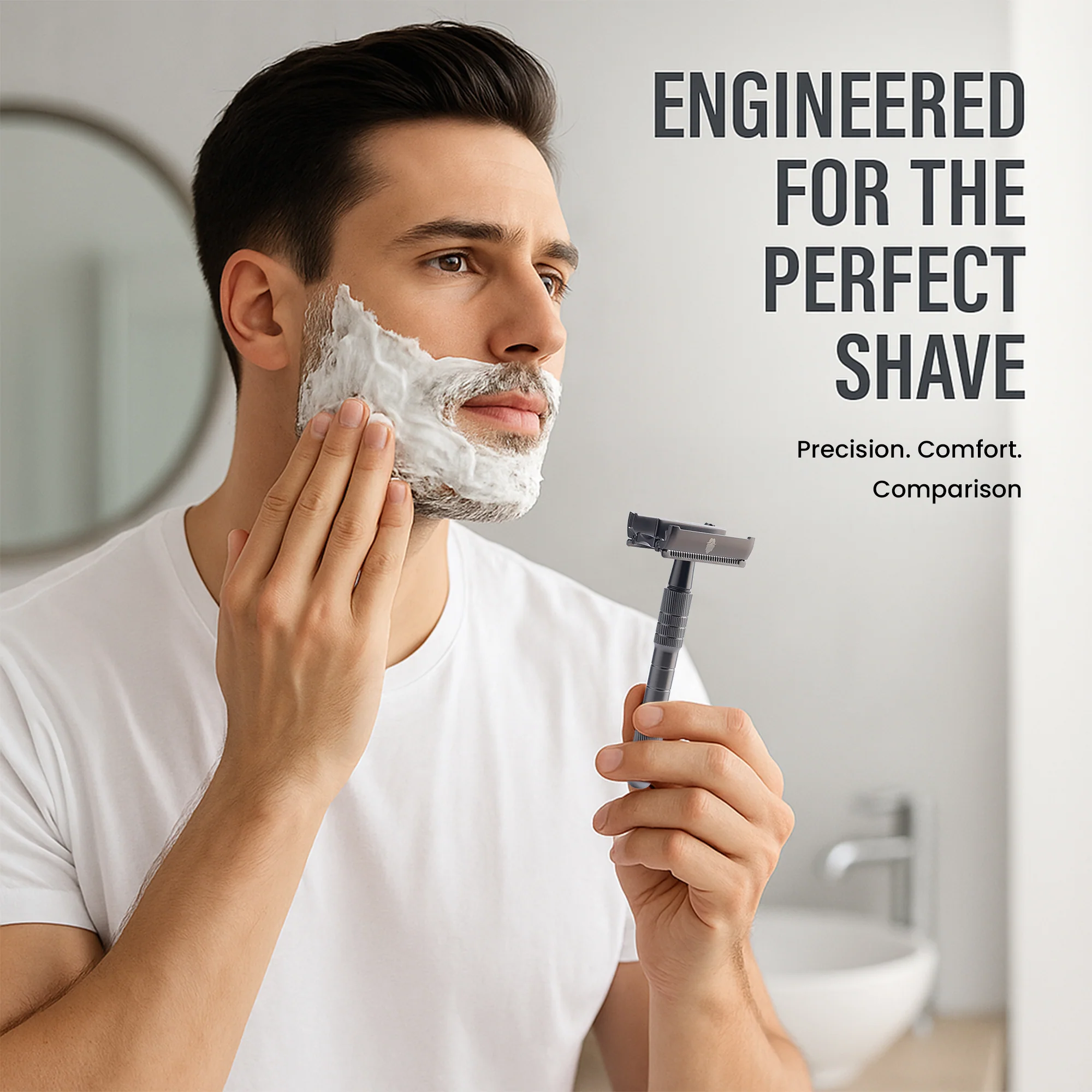 UrbanMooch Premium Butterfly Safety Razor for Men | Close Shave | Smooth Shaving - Image 11